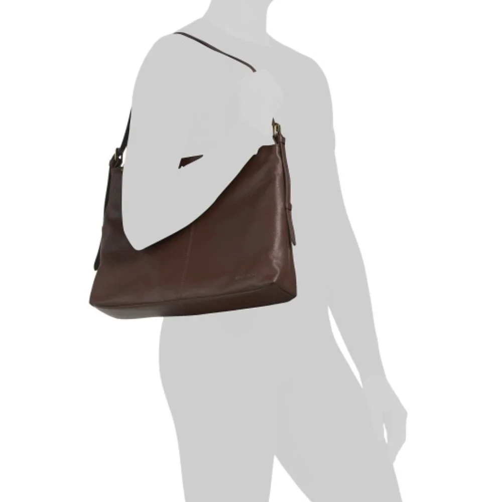 LUCKY BRAND Leather Leif Hobo